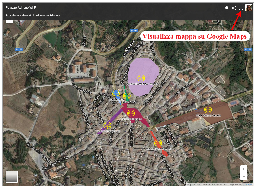 copertura wi fi palazzo adriano